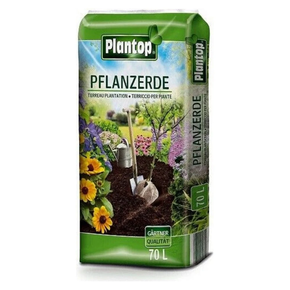 Plantop Pflanzerde, 70L, für Hochbeete und Gehölze