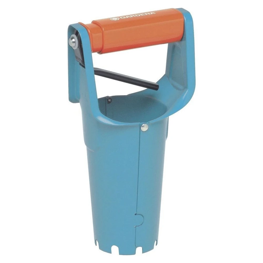 Gardena Blumenzwiebelpflanzer, Auslöseautomatik, Tiefenskala, Stahl