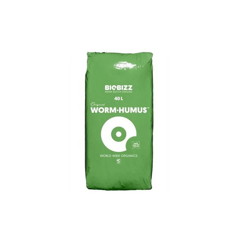 Biobizz Blumenerde Wurmhumus Sack, Biodünger, 40 Liter